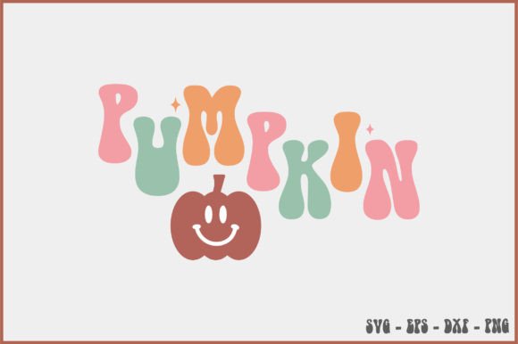 About Pumpkin Retro Svg Design