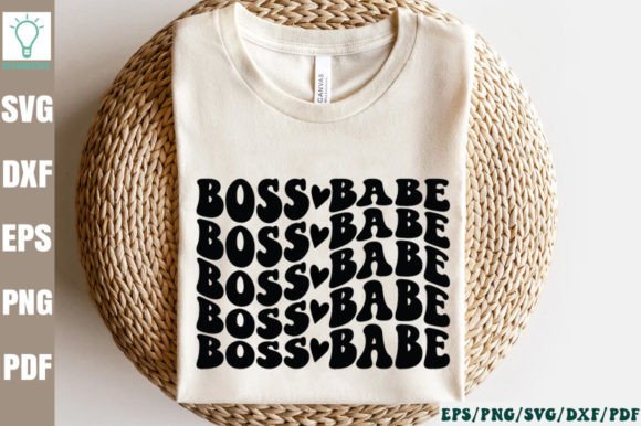 Boss Babe Retro SVG Review
