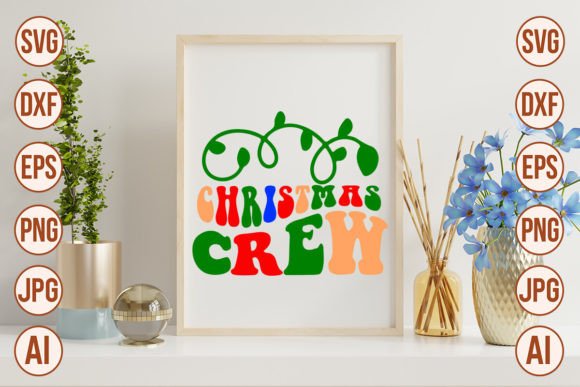 Christmas Crew Retro Svg Designs Review