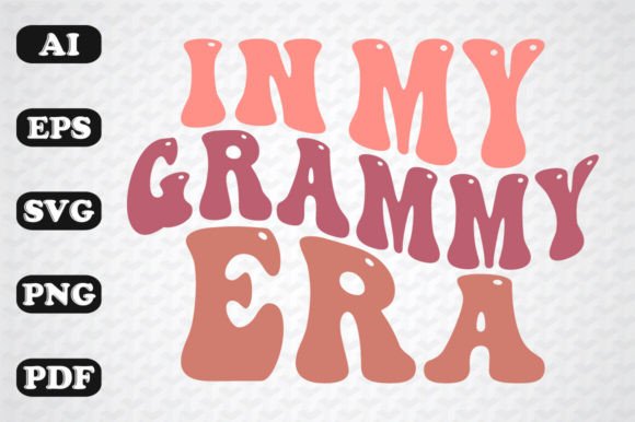In My Grammy Era Retro SVG PNG Review