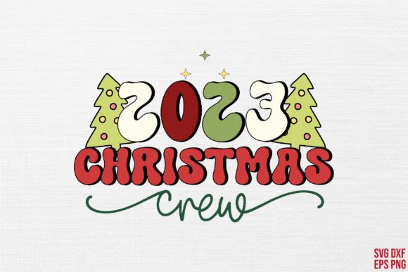 Reviewing 2023 Christmas Crew Retro Svg for Real Embroidery