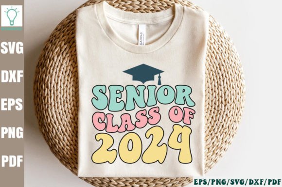 Senior Class of 2024 Retro SVG